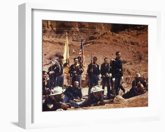 FORT APACHE, 1948 directed by JOHN FORD Henry Fonda (photo)-null-Framed Photo