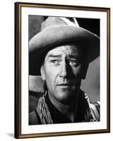 FORT APACHE, 1948 directed by JOHN FORD John Wayne (b/w photo)-null-Framed Photo