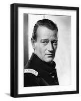 FORT APACHE, 1948 directed by JOHN FORD John Wayne (b/w photo)-null-Framed Photo