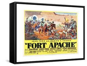 Fort Apache, 1948-null-Framed Stretched Canvas