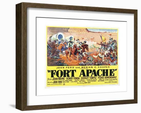 Fort Apache, 1948-null-Framed Giclee Print