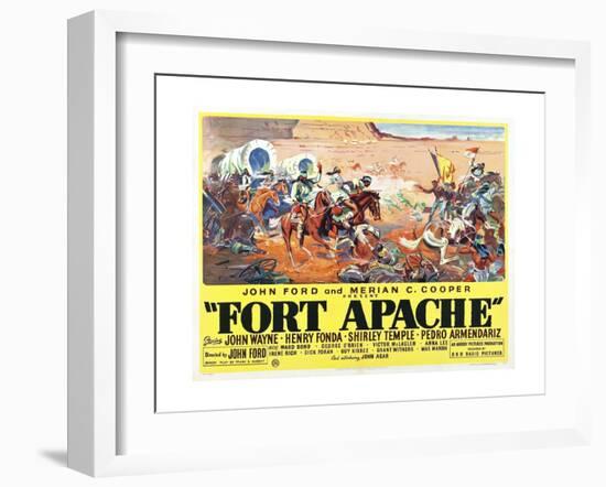 Fort Apache, 1948-null-Framed Giclee Print