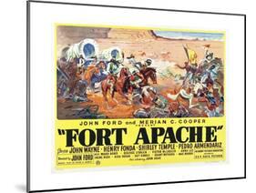 Fort Apache, 1948-null-Mounted Giclee Print