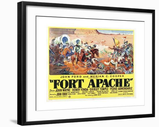 Fort Apache, 1948-null-Framed Giclee Print