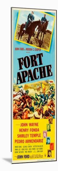 Fort Apache, 1948-null-Mounted Premium Giclee Print
