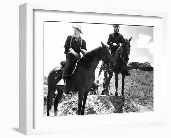 Fort Apache, John Wayne, Henry Fonda, 1948-null-Framed Photo