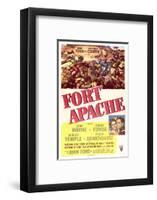 Fort Apache - Movie Poster Reproduction-null-Framed Photo