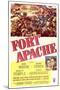 Fort Apache - Movie Poster Reproduction-null-Mounted Photo
