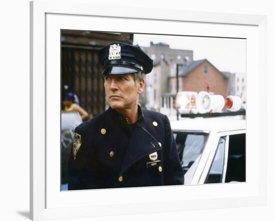 FORT APACHE-THE BRONX, 1980 directed by DANIEL PETRIE Paul Newman (photo)-null-Framed Photo