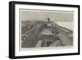 Fort at Kosheh on the Nile, Near Which the Battle of Ginniss Was Fought-null-Framed Giclee Print