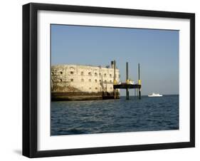 Fort Boyard, Near Ile D'Oleron, Charente Maritime, France, Europe-Groenendijk Peter-Framed Photographic Print