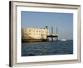 Fort Boyard, Near Ile D'Oleron, Charente Maritime, France, Europe-Groenendijk Peter-Framed Photographic Print