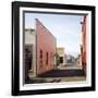 Fort Bragg Alleyway-Lance Kuehne-Framed Photographic Print