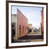 Fort Bragg Alleyway-Lance Kuehne-Framed Photographic Print