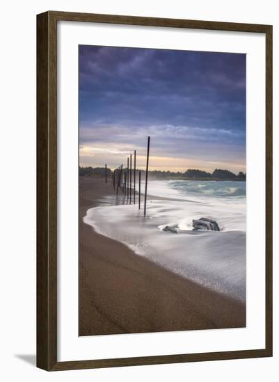 Fort Bragg Beachscape, Mendocino Coast California-Vincent James-Framed Photographic Print