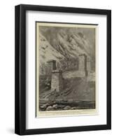 Fort Chitral, the Garrison of Which Has Just Been Relieved-Joseph Nash-Framed Giclee Print