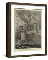 Fort Chitral, the Garrison of Which Has Just Been Relieved-Joseph Nash-Framed Giclee Print