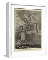 Fort Chitral, the Garrison of Which Has Just Been Relieved-Joseph Nash-Framed Giclee Print