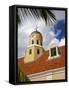 Fort Church in Fort Amsterdam, Punda District, Willemstad, Curacao, West Indies-Richard Cummins-Framed Stretched Canvas