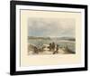 Fort Clark-Karl Bodmer-Framed Premium Giclee Print