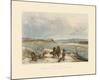 Fort Clark-Karl Bodmer-Mounted Premium Giclee Print