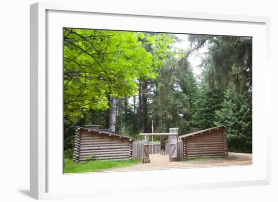 Fort Clatsop, Lewis and Clark National Historic Park, Oregon, USA-Jamie & Judy Wild-Framed Photographic Print