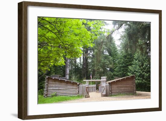 Fort Clatsop, Lewis and Clark National Historic Park, Oregon, USA-Jamie & Judy Wild-Framed Photographic Print