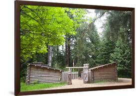 Fort Clatsop, Lewis and Clark National Historic Park, Oregon, USA-Jamie & Judy Wild-Framed Photographic Print