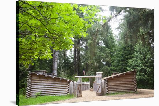 Fort Clatsop, Lewis and Clark National Historic Park, Oregon, USA-Jamie & Judy Wild-Stretched Canvas