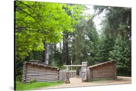 Fort Clatsop, Lewis and Clark National Historic Park, Oregon, USA-Jamie & Judy Wild-Stretched Canvas