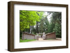 Fort Clatsop, Lewis and Clark National Historic Park, Oregon, USA-Jamie & Judy Wild-Framed Photographic Print