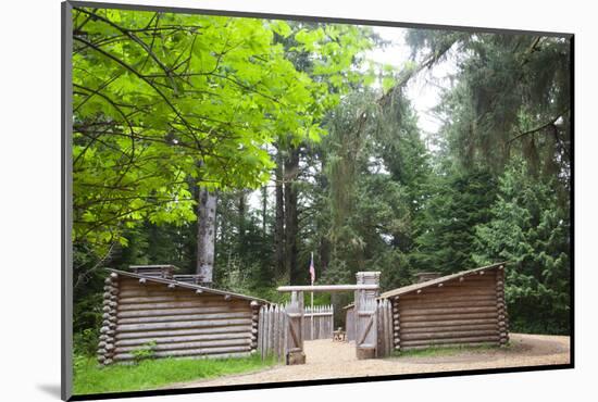 Fort Clatsop, Lewis and Clark National Historic Park, Oregon, USA-Jamie & Judy Wild-Mounted Photographic Print