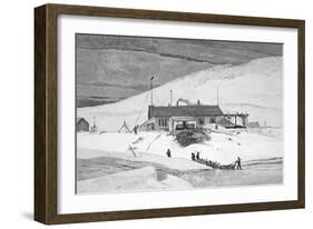 Fort Conger, Frinnell Land, May 20, 1883, Pub. London 1886-J. Steeple Davis-Framed Giclee Print