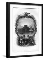 Fort Connanicut, Rhode Island, 1855-null-Framed Giclee Print