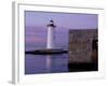 Fort Constitution, State Historic Site, Portsmouth Harbor Lighthouse, New Hampshire, USA-Jerry & Marcy Monkman-Framed Photographic Print