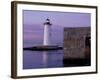 Fort Constitution, State Historic Site, Portsmouth Harbor Lighthouse, New Hampshire, USA-Jerry & Marcy Monkman-Framed Photographic Print