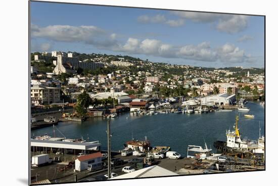 Fort De France, Martinique, Windward Islands, West Indies, Caribbean, Central America-Tony-Mounted Photographic Print