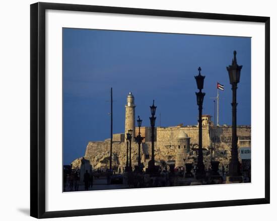 Fort, El Morro, Havana, Cuba-Angelo Cavalli-Framed Photographic Print