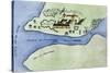 Fort Frontenac on Lake Ontario, 1600S, at the Head of the St. Lawrence River, Now Kingston, Ontario-null-Stretched Canvas