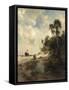 Fort George Island, Florida, 1878 (Oil on Canvas)-Thomas Moran-Framed Stretched Canvas