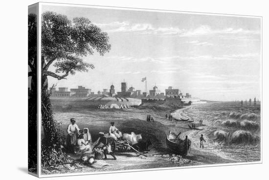 Fort George, Madras, India, C1860-null-Stretched Canvas