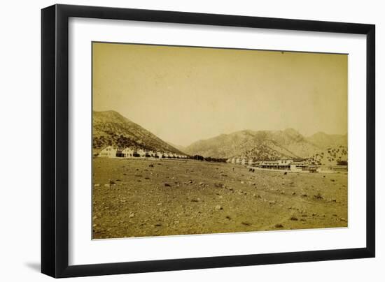 Fort Huachuca, Arizona Territory, ca. 1880s-1890s-C.S. Fly-Framed Art Print