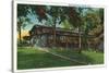 Fort Knox, Kentucky, Exterior View of the Non-Commission Officers Club-Lantern Press-Stretched Canvas