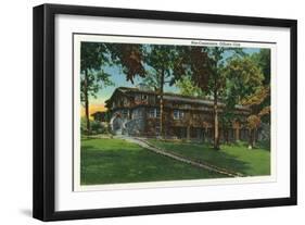 Fort Knox, Kentucky, Exterior View of the Non-Commission Officers Club-Lantern Press-Framed Art Print