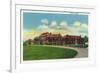 Fort Knox, Kentucky, Exterior View of the Station Hospital-Lantern Press-Framed Art Print