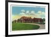 Fort Knox, Kentucky, Exterior View of the Station Hospital-Lantern Press-Framed Art Print