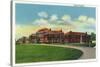 Fort Knox, Kentucky, Exterior View of the Station Hospital-Lantern Press-Stretched Canvas