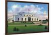 Fort Knox, Kentucky, Exterior View of the US Gold Depository-Lantern Press-Framed Art Print