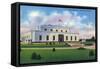 Fort Knox, Kentucky, Exterior View of the US Gold Depository-Lantern Press-Framed Stretched Canvas
