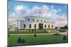 Fort Knox, Kentucky, Exterior View of the US Gold Depository-Lantern Press-Mounted Art Print